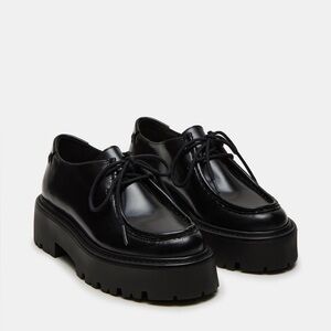Steve Madden “Rikki” Box Lace Up Loafer